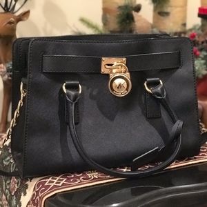Michael Kors Hamilton Bag - Black